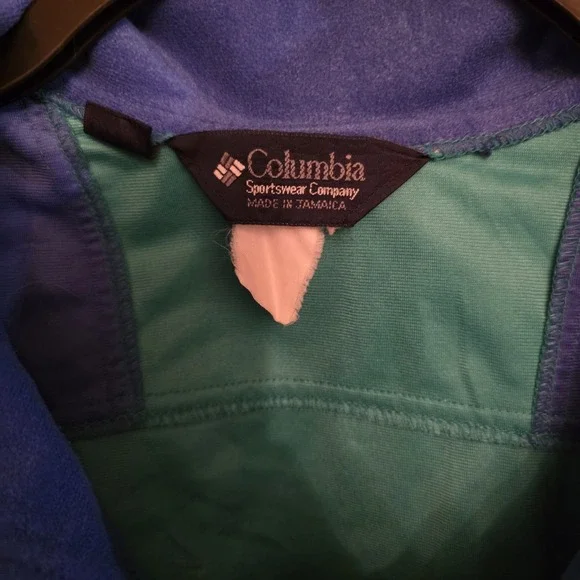 vintage retro columbia sportswear unisex reversible Ski jacket Large 2 In 1 - Picture 4 of 12